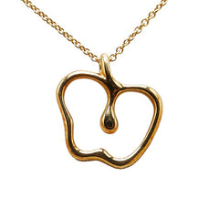 ティファニー アップル ネックレス K18 ゴールド レディース TIFFANY&Co. 【中古】