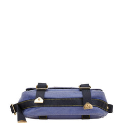 ルイ ヴィトン アンティグア ブサスPM ショルダーバッグ M40073 ブルー キャンバス レディース LOUIS VUITTON 【中古】