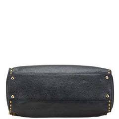 マイケルコース ハンドバッグ ショルダーバッグ2WAY ブラック レザー レディース Michael Kors 【中古】