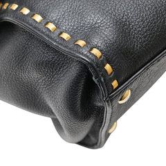 マイケルコース ハンドバッグ ショルダーバッグ2WAY ブラック レザー レディース Michael Kors 【中古】