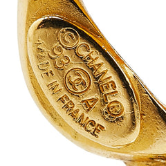 シャネル ヴィンテージ イヤリング ゴールド メッキ フェイクパール レディース CHANEL 【中古】