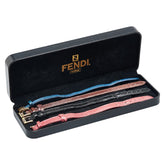 フェンディ 替えベルト 640L用 マルチカラー レザー レディース FENDI 【中古】