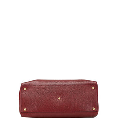 フェンディ トロワジュール ハンドバッグ ショルダーバッグ2WAY 8BH250 レッド レザー レディース FENDI 【中古】