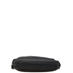 グッチ インターロッキングG ショルダーバッグ 322059 ブラック レザー レディース GUCCI 【中古】