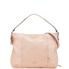 コーチ ハンドバッグ ショルダーバッグ 2WAY F35809 ピンク レザー レディース COACH 【中古】