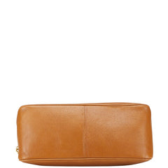 ヴァレンティノ Vロゴ 斜め掛け ショルダーバッグ ブラウン レザー レディース VALENTINO 【中古】