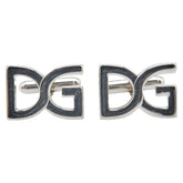 ドルチェアンドガッバーナ DGロゴ カフス シルバー メタル メンズ DOLCE&GABBANA 【中古】