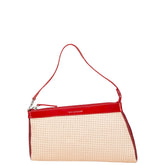 アンテプリマ ロゴ ハンドバッグ ベージュ レッド レザー エナメル レディース ANTEPRIMA 【中古】