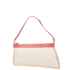 アンテプリマ ロゴ ショルダーバッグ ベージュ ピンク レザー レディース ANTEPRIMA 【中古】