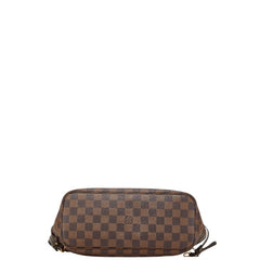 ルイ ヴィトン ダミエ ネヴァーフルPM ハンドバッグ トートバッグ N51109 ブラウン PVC レザー レディース LOUIS VUITTON 【中古】