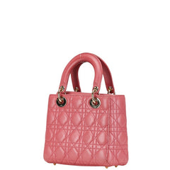 ディオール カナージュ レディディオール ハンドバッグ ショルダーバッグ 2WAY ピンク レザー レディース Dior 【中古】