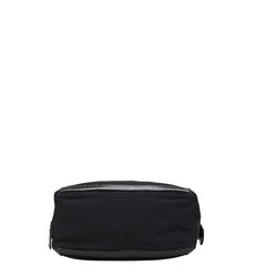 フェンディ トートバッグ ハンドバッグ ブラック ナイロン レザー レディース FENDI 【中古】