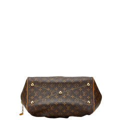 ルイ ヴィトン モノグラム ティヴォリGM ショルダーバッグ M40144 ブラウン PVC レザー レディース LOUIS VUITTON 【中古】