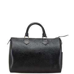 ルイ ヴィトン エピ スピーディ30 ハンドバッグ ボストンバッグ M59022 ノワール ブラック レザー レディース LOUIS VUITTON 【中古】