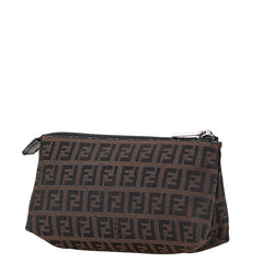 フェンディ ズッキーノ ハンドバッグ ブラウン キャンバス レディース FENDI 【中古】