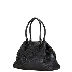 フェンディ エトニコ ハンドバッグ ブラック レザー レディース FENDI 【中古】