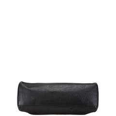 フェンディ エトニコ ハンドバッグ ブラック レザー レディース FENDI 【中古】