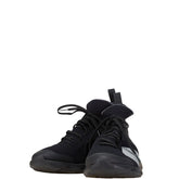 ディオール オム ロゴ レースアップ ハイカットスニーカー ソックススニーカー サイズ:43 19EDC ブラック ファブリック メンズ DIOR HOMME 【中古】