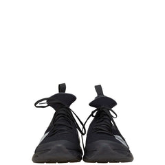 ディオール オム ロゴ レースアップ ハイカットスニーカー ソックススニーカー サイズ:43 19EDC ブラック ファブリック メンズ DIOR HOMME 【中古】