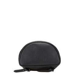 コーチ シグネチャ ドローストリング リュック バックパック CE601 FCE601 ブラック グレー キャンバス レザー レディース COACH 【中古】