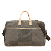 ルイ ヴィトン ダミエ ジュアン スヴラン ボストンバッグ ショルダーバッグ M93015 テール ブラウン キャンバス レザー レディース LOUIS VUITTON 【中古】