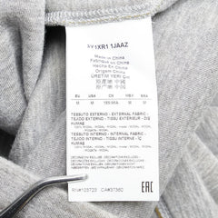 エンポリオ アルマーニ ロゴプリント プルオーバーパーカー サイズ:M グレー ネイビー アルパカ モダール メンズ Emporio Armani 【中古】