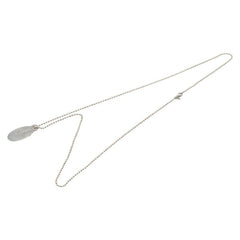 ティファニー リターン トゥ ティファニー オーバル タグ ネックレス SV925 シルバー レディース TIFFANY&Co. 【中古】