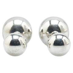 ティファニー 球体 バーベル モチーフ カフス SV925 シルバー メンズ TIFFANY&Co. 【中古】