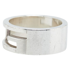 グッチ ブランデッドG リング 指輪 #11 SV925 シルバー レディース GUCCI 【中古】