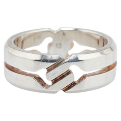 グッチ ノット リング 指輪 #13 314011 SV925 シルバー レディース GUCCI 【中古】