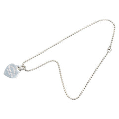 ティファニー リターン トゥ ティファニー ハートタグ ネックレス SV925 シルバー レディース TIFFANY&Co. 【中古】