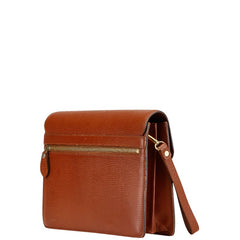 バーバリー ノバチェック セカンドバッグ ブラウン レザー レディース BURBERRY 【中古】