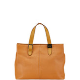 バーバリー ノバチェック シャドーホース ハンドバッグ キャメル ブラウン レザー レディース BURBERRY 【中古】