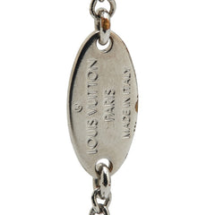 ルイ ヴィトン ブラスレ エセンシャル V ブレスレット M63198 シルバー メタル レディース LOUIS VUITTON 【中古】