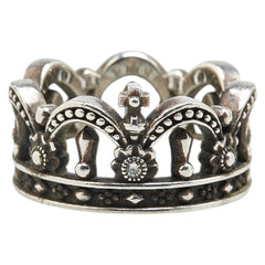 ジャスティンデイビス CHAPEL CROWN チャペル クラウン リング 指輪 シルバー SV925 シルバー レディース Justin Davis 【中古】