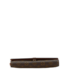 ルイ ヴィトン モノグラム ボルドー24 斜め掛け ショルダーバッグ M51798 ブラウン PVC レザー レディース LOUIS VUITTON 【中古】