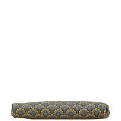 ミュウミュウ マドラスプリント クラッチバッグ 5NE455 グレー マルチカラー レザー レディース MIUMIU 【中古】