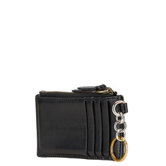 グッチ GGマーモント カードケース コインケース ブラック レザー レディース GUCCI 【中古】
