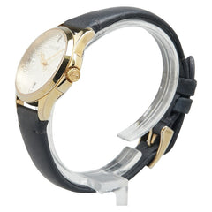 グッチ Gタイムレス 腕時計 126.5 クオーツ シルバー文字盤 ステンレススチール レザー レディース GUCCI 【中古】