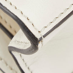 グッチ ズゥミ ショルダーバッグ 576388 ホワイト ゴールド シルバー レザー レディース GUCCI 【中古】