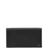 ダンヒル ロゴ 長財布 ブラック レザー レディース Dunhill 【中古】