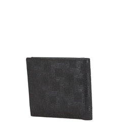 ダンヒル ディーエイト 二つ折り財布 ブラック PVC レザー メンズ Dunhill 【中古】