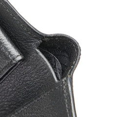 ダンヒル ディーエイト 二つ折り財布 ブラック PVC レザー メンズ Dunhill 【中古】