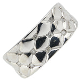 K18WG ホワイトゴールド ダイヤ0.20ct リング 指輪 レディース 15.5号 【中古】