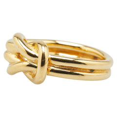 エルメス アタメ スカーフリング ゴールド メッキ レディース HERMES 【中古】