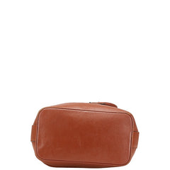 セリーヌ ショルダーバッグ ブラウン レザー レディース CELINE 【中古】