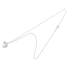 ティファニー エルサ ペレッティ カーブドハート ネックレス SV925 シルバー レディース TIFFANY&Co. 【中古】