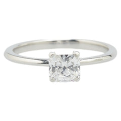 ティファニー トゥルー エンゲージメントリング リング 指輪 Pt950 プラチナ レディース TIFFANY&Co. 【中古】