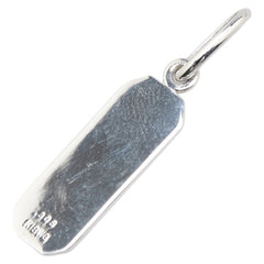 K18WG ホワイトゴールド ダイヤ0.305ct プレート ペンダントトップ レディース 【中古】