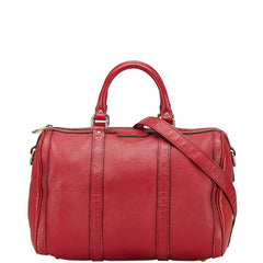 グッチ ハンドバッグ ショルダーバッグ 2WAY 247205 レッド レザー レディース GUCCI 【中古】